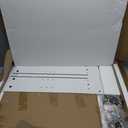 ChooChoo Bathroom Medicine Cabinet with Mirror, Modern Mirror Cabinet with LED Lights, Bathroom Wall Cabinet with Adjustable Shleves, Towel Bar, Black