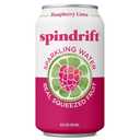 4 x Spindrift Sparkling Water, Raspberry & Lime, 12 fl oz (EXP 04/22/27)