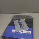 MIULEE Black Privacy Sheer Curtains That Let Light in 84 Inches Long Non-See-Through Semi Sheer Curtain Light Filtering Halloween Window Curtains Drapes for Living Room Bedroom 2 Panels Set 52 X 84