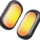 Rechargeable Hand Warmers 2 Pack, 24 Hours Electric Hand Warmers with 3 Heat Settings, USB-C Fast Charge Portable Pocket Heater for Arthritis, Raynaud's, Outdoor Camping, Gifts for Men Women