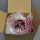 60 Pack Glow Hair Clips Light Hair Accessories 30 LED Lights 30 Butterfly Fiber Optic LED Extension Barrettes Rave Glow in The Dark Flash Barrettes Braid