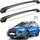 260lbs Roof Rack Cross Bars Compatible with Subaru Outback Wilderness 2022 2023 2024 2025 with Raised Side RailsAnti-Theft Lockble Heavy Duty Aluminum Roof Crossbars Rooftop Luggage Racks (Compatible with Subaru Outback Wilderness 22-25)