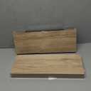 Ballucci Floating Shelves, 16" Wood Wall Shelf Set of 2, Invisible Brackets Floating Shelf Bathroom Wall Decor, Living Room, Bedroom, Kitchen, Nursery, 6" Deep, Natural Oak