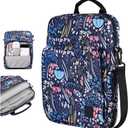 9-11 Inch Tablet Sleeve Bag Carrying Case with Shoulder Strap for iPad 10th Gen 10.9", iPad (A16) 11", iPad 9/8/7th 10.2", iPad Air/Pro 11", iPad Air 5/4, Galaxy Tab A9+ Plus 11", Night Blue