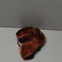 Ponytail Extension, 15 Inch Drawstring Ponytail, Copper Red Wavy Clip in Pony Tails Hair Extensions Natural Looking Synthetic Hairpiece for Women Daily Use party