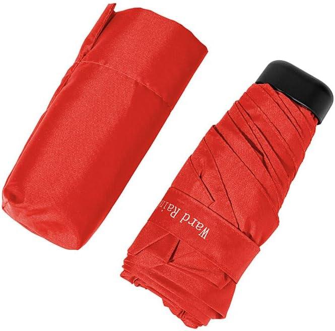 Umbrella Small Mini Umbrella Light Compact-H1.2, Red