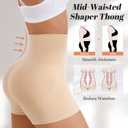 Seamless Shaping Boy shorts Panties Tummy Control Shapewear for Women Underwear Body Shaper Butt Lifting Shorts Under, M