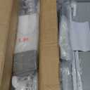 3-Piece Twin Size Bed Rail for Toddlers - Adjustable Baby Bed Rail Guard, Kids Safety Bed Rail for Twin Size Bed (74.8"x74.8"x39"-Grey)