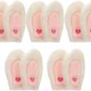 LIFKOME Plush Bunny Ears Headband Accessories for DIY Crafts Easter Hair Hoops Charms Girls Cosplay Decoration 4.92X2.95In, 12.5X7.5CM