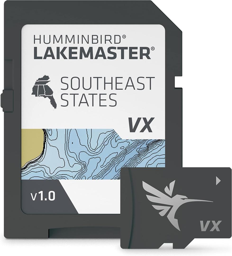 Humminbird LakeMaster Map SD Card for Fish Finders