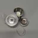 Reusable K Cups for Keurig: Full Stainless Steel Refillable K Cups, Reusable Coffee Filter for Keurig 1.0 Coffee Machines - Eco-Friendly, Easy to Fill and Clean, Lid-Body Tight Seal, Stratum Flow Tech