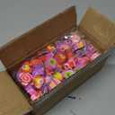 Kolewo4ever 100 Pieces Valentines Cupids Arrow Rose Wood Pencils wit Giant LOVE HEART Eraser Assortment Valentines Stationery Pencil for Valentines Party Favors