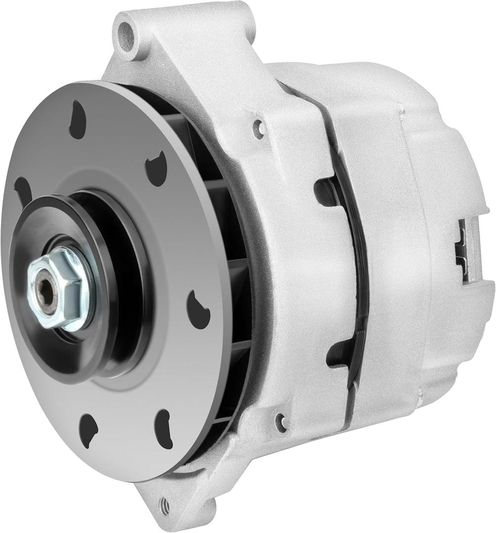 Alternator Compatible for Delco 12SI 1-Wire One Wire 7273-12, High Output Alternator 140AMP