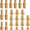 25 Pcs Carburetor Main Jet Kit Replacement for Mikuni VM22 VM24 VM26 Carburetor Used on 125cc 150cc 200cc 250cc Engine Motorcycle Dirt Pit Bike (25 PCS)