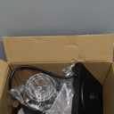 POLIVIAR Electric Gooseneck Kettle, 1350W Electric Tea Kettle Wood Pattern Handle, 34oz Pour Over Electric Kettle for Coffee & Tea, 18/8 Stainless Steel Inner, Temperature Control & Rapid Heating (Black)