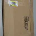 Liyarya Stone Bath Mats for Bathroom, Diatomaceous Earth Mat, 23.6 x 15.4 Absorbent, Anti-Slip, Quick Dry, Easy to Clean,White