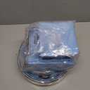 Graduation Plates and Napkins Gatherfun 2026 Graduation Party Supplies Sky Blue Disposable Paper Plates Cocktail Napkins for Congrats Grad Decorations, Serve 50