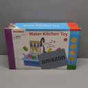 Play Sink with Running Water, Play Kitchen Toys Sink for Kids 3 4 5 6 7 Years Old, Electrical Dishwasher, Color Changing Kitchen Accessories, Dishes Games, Gifts for Toddlers 3-5