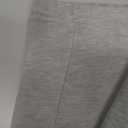 QINSEN Womens Elastic Waist Long Pants Thick Fleece Sweatpants for Winter Leisure Grey S