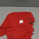 Homaxy 100% Cotton Waffle Weave Kitchen Dish Cloths, Ultra Soft Absorbent Quick Drying Dish Towels, 12 x 12 Inches, 6-Pack, Red