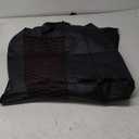 Coverado Front Seat Covers, Car Seat Covers Front Seats, Nappa Leather Waterproof Seat Covers for Car, Car Seat Protectors, Automotive Seat Covers Universal Fit for Most Vehicles(Black&Red)