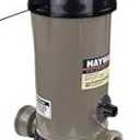 HYDROTOOLS By SWIMLINE 8750 Super Premium In-Line Automatic Chlorine Feeder Chlorinator Adjustable Output 9.0 Lbs Capacity | Universal Compatibility | Above Ground & Inground Swimming Pool Bromine