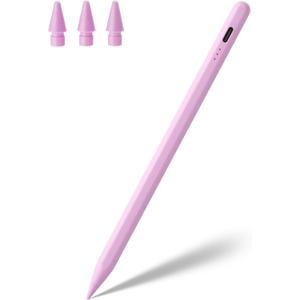Stylus Pen for iPad A16 11th 10th 9th 8th 7th 6th Generation, iPad Pro 12.9 11 13 inch M4, iPad Air M3 M2 5th 4th 3rd Gen, iPad Mini A17 Pro 7 6 5, for Apple Pencil Pro 1st 2nd Gen Alternative, Purple