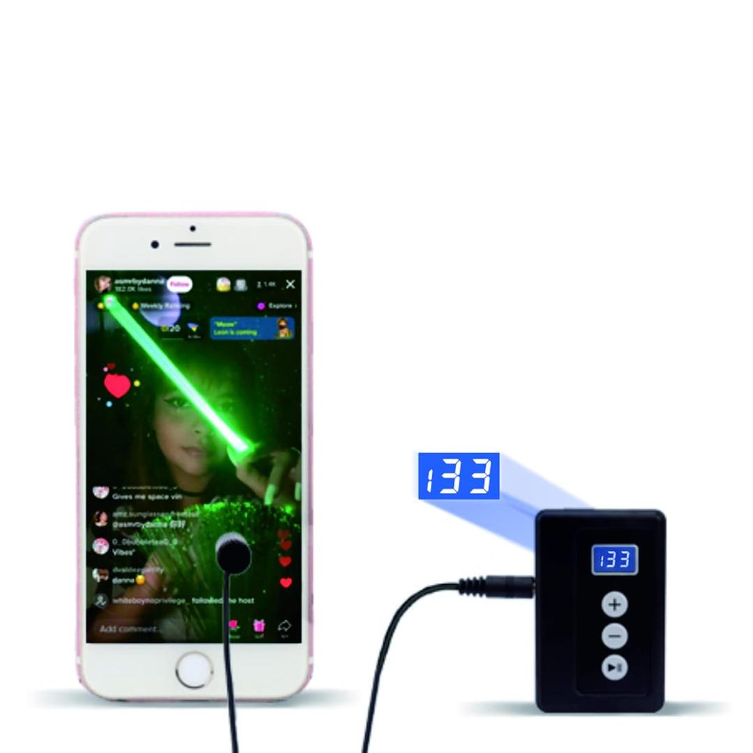 Auto Clicker for iPhone iPadScreen Device Automatic Tapper for Android IOSSimulated Finger Continuous Clicking, Adjustable Speed Physical ClickerSuitable for Games, Live Broadcasts Likes, Reward (A1)