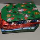 YANGTE 24 Pack 10" Christmas Gift Bags Medium Size, Reusable Non-Woven Christmas Tote Bags with Handles, Perfect for Xmas Gift Wrap/Party Favor Supplies, 10.2"  8.2"  3.9"