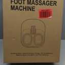 Foot Massager Machine with Heat, Upgrade 6 Airbags 29 Nodes Deep Rolling, Compression, Ankle Kneading, Shiatsu Foot Massager for Neuropathy Plantar Fasciitis, Gifts for Men Women Fits Up to 13" (15.35In)