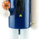 Clever Creations Basketball Player 14 Inch Traditional Wooden Nutcracker, Festive Christmas Dcor for Shelves and Tables