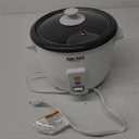 AROMA® Rice Cooker, 3-Cup (Uncooked) / 6-Cup (Cooked), Small Rice Cooker, Oatmeal Cooker, Soup Maker, Auto Keep Warm, 1.5 Qt, White, ARC-363NG