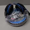 BENGOO G9000 Stereo Gaming Headset for PS4 PC Xbox One PS5 Controller, Noise Cancelling Over Ear Headphones with Mic, LED Light, 7.1 Surround Sound, Soft Memory Earmuffs for Nintendo Xbox Series X|S (Blue)