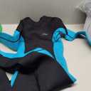 Hevto Kids Wetsuit for Boys Girls Toddler Youth 3/2mm Neoprene Full Wet Suits in Cold Water for Swimming Surfing Diving (10 Slim, K1-3mm-Back Zip-Blue)