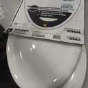 KOHLER Stonewood Quiet-Close, Elongated Toilet Seat Soft Close, Durable Wood, Easy Installation, Universal Fit, Home Essentials, White Finish, K-20466-0