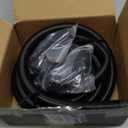 BLACKHORSE-RACING 12AN 12 Ft Universal Premium Braid Stainless Steel Fuel Line Filler Feed Hose W/ 6pcs Rotary Swivel Hose Ends Kit