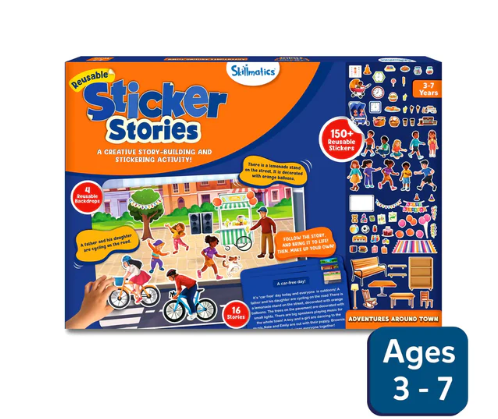 Sticker Stories - Adventure Around Town (ages 3-7)