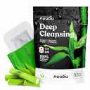 Nuubu | Deep Cleansing Foot Pads for Better Sleep & Foot Care | Premium Japanese Organic Feet Pads with Ginger Powder (Pack of 1 | 4 Pc)