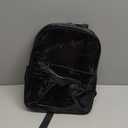 Clear Mini Backpack Stadium Events 12x12x6 Small Transparent Backpacks Plastic See Through Bag for Work Festival Security Travel