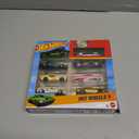 Hot Wheels, Set of 8 Basic Toy Cars & Trucks in 1:64 Scale, Includes 1 Exclusive Car, Different Mixes Released Throughout The Year