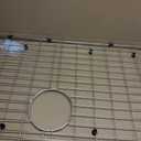 Serene Valley 29-5/16" x 16-3/8" Sink Bottom Grid, Rear Drain with Corner Radius 3/16", Sink Grids Stainless Steel NLW3017R