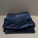 P Pothuiny 12 Pcs Navy Blue Satin Table Runner 12 x 72 Inch Long Smooth Wedding Table Runners for Banquets, Graduations and Birthday Party Decoration