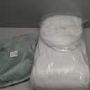 Peallow(Pat. Pend) Long Round Body Pillow for Adults, Bolster Pillow for Sleeping, Soft and Supportive Pillow for Sleeping & Lumbar Support (47", Green-White)