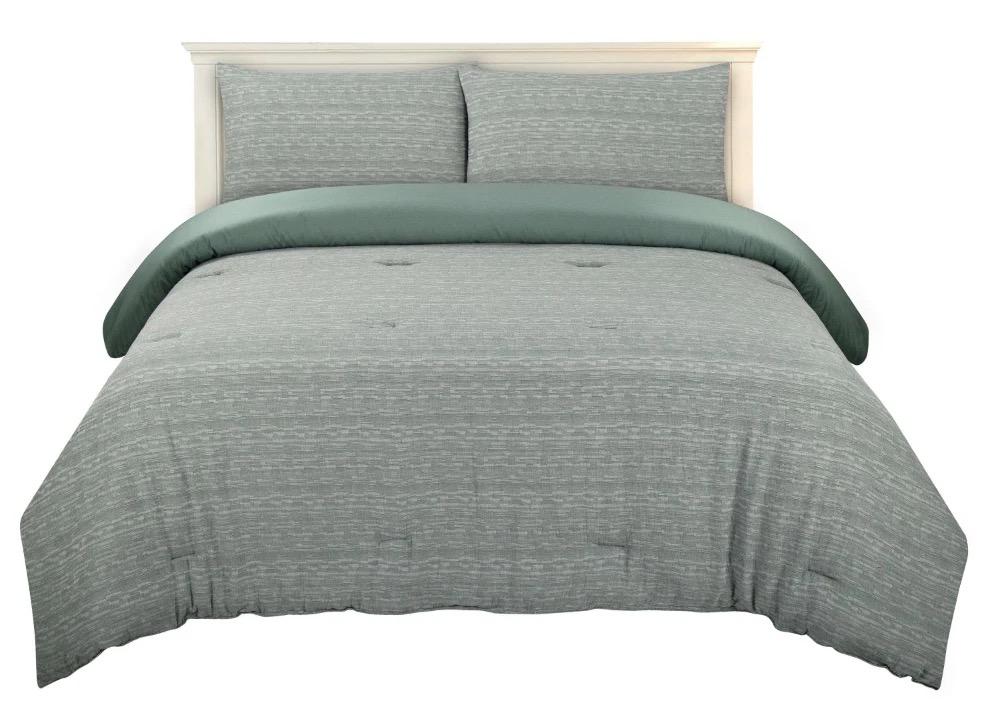 Modavari® 3-Piece King Comforter Set - Green