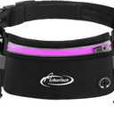 AiRunTech Hydration Running Belt with Water Bottle, Running Fanny Pack for Phone and Wallet Holder, Running Bag Runners Essentials Accessories Marathon Triathlon Walking Jogging Gear Gift 2*10 OZ bottles, Pink(with Buckle)