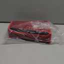 Blissun Christmas Tree Collar, Sequin Christmas Tree Skirt, Foldable Tree Ring, Xmas Tree Stand Base Cover for Christmas Tree Decoration, Round Red