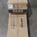 COLAMY Wooden Dining Room Chairs Set of 4, Spindle High Back Windsor Kitchen Side Chair, Farmhouse Dining Chairs for Kitchen, Dining Room, Black