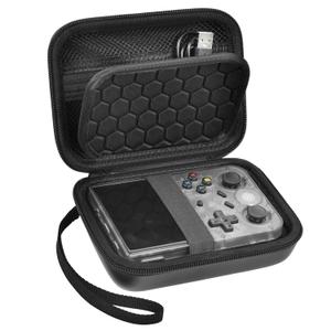 PAIYULE Travel Case Compatible with RG353V/ RG353VS/ R36S Retro Handheld Game Console, Handheld Emulator Storage Holder Organizer, Android Game Console Carrying Bag (Box Only)