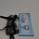 Clear Bag for Stadium Events 12612 Clear Tote Bag for Concert,Sport,Festival (Black)