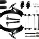 labwork 14Pc Front Suspension Kit Control Arms Replacement for Toyota Camry 2007-2011